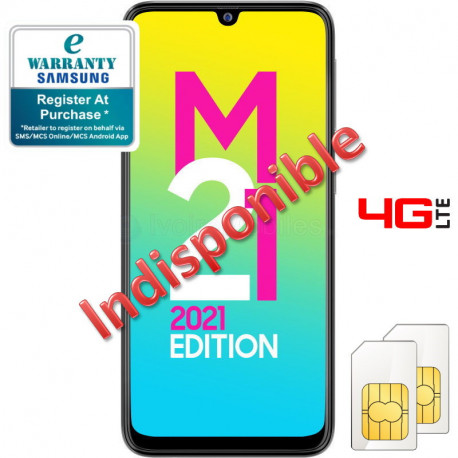 Samsung Galaxy M21 2021 Edition 128 Go