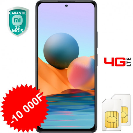 Xiaomi Redmi Note 10 Pro 128 Go + 8 Go - Prix en FCFA Côte d