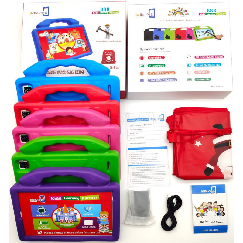 Tablette Éducatif TAB B88 pour Enfant