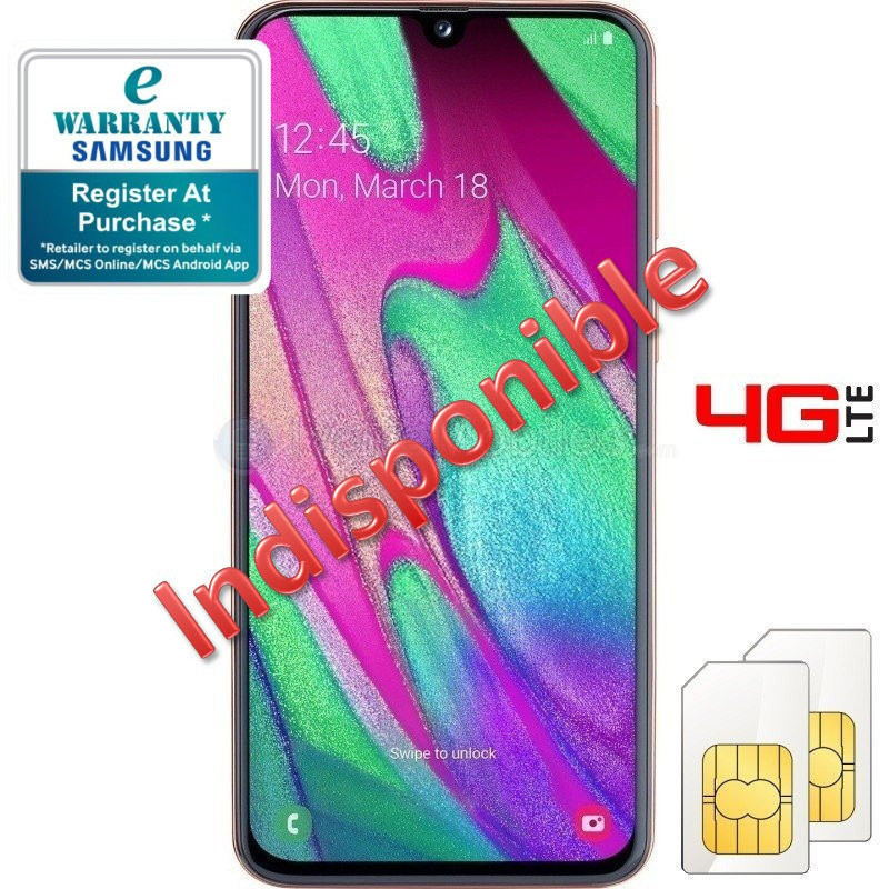 Samsung Galaxy A40 - Prix en FCFA Côte d'Ivoire Abidjan Livraison  aujourd'hui Fiche technique Avis Tél: 07007009 - IvoireMobiles